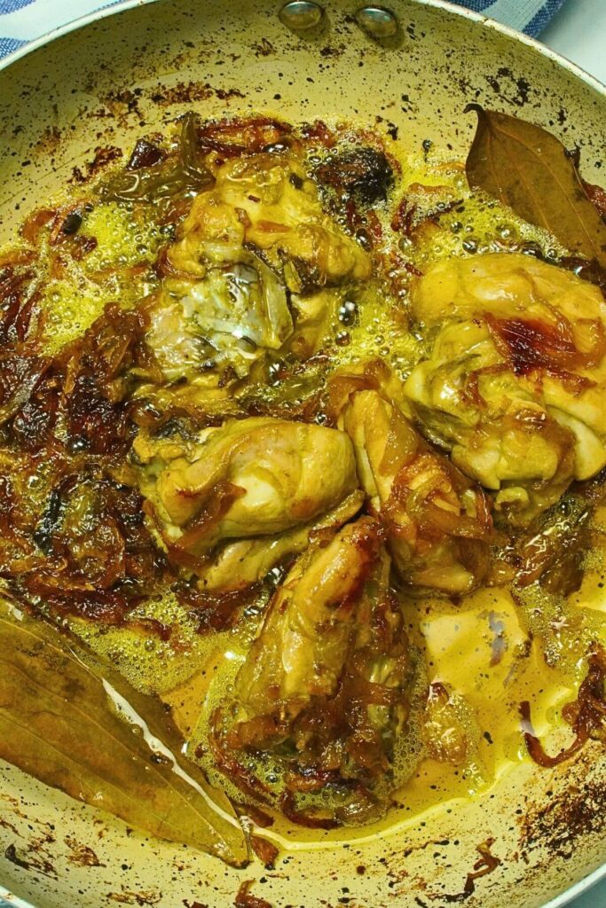 chicken curry recipe fry chicken