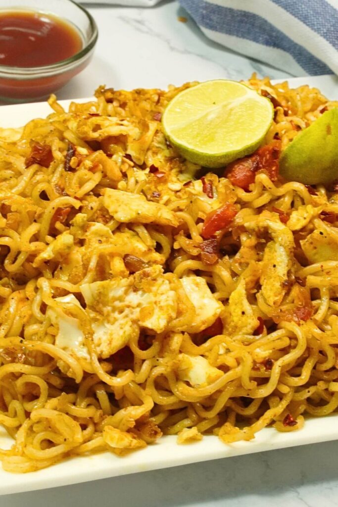 egg maggie masala starting