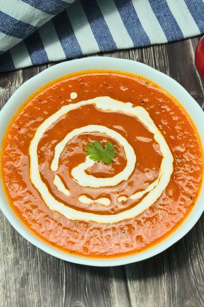roasted tomatoes soup in airfryer final
