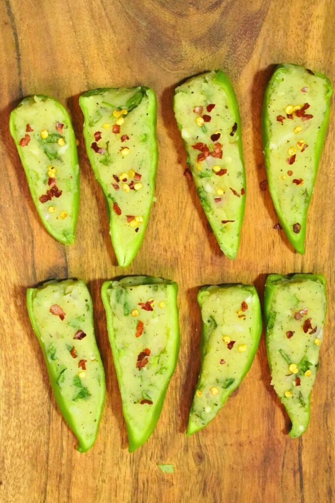 stuffed gren chilli ingredients stuffed